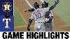 Astros Vs Rangers Game Highlights 9 13 21 Mlb Highlights