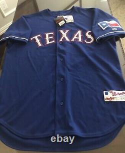Authentic 2002 Texas Rangers On-Field Rawlings Jersey Size 48/XL (New with Tags)