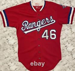 Authentic Rare Vintage Wilson MLB Texas Rangers Jeff Kunkel Baseball Jersey