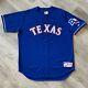 Authentic Texas Rangers Jersey 48 Xl Rawlings Alternate