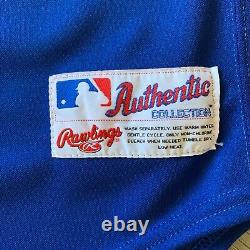 Authentic Texas Rangers Jersey 48 XL Rawlings Alternate