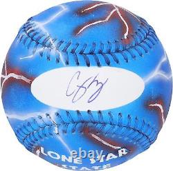 Autographed Corey Seager Texas Rangers Baseball