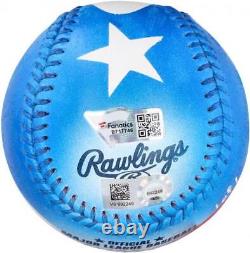 Autographed Corey Seager Texas Rangers Baseball