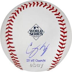 Autographed Corey Seager Texas Rangers Baseball Item#13132274 COA