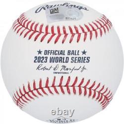Autographed Corey Seager Texas Rangers Baseball Item#13149889 COA