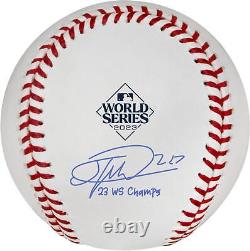 Autographed Jose Leclerc Texas Rangers Baseball Item#13132247 COA