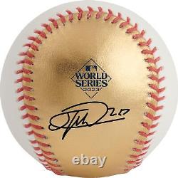 Autographed Jose Leclerc Texas Rangers Baseball Item#13132249 COA