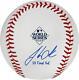 Autographed Josh Sborz Texas Rangers Baseball Item#13149551 Coa