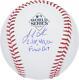 Autographed Josh Sborz Texas Rangers Baseball Item#13152315 Coa