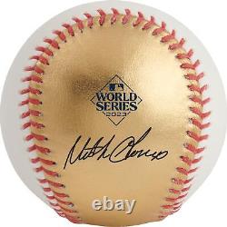 Autographed Mitch Garver Texas Rangers Baseball Item#13132231 COA