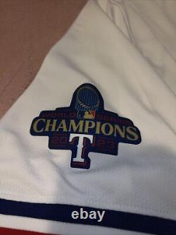 BRAND NEW Corey Seager Texas Rangers Gold World Series Champion Nike Jersey XL