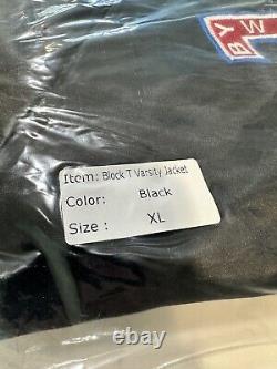 By Way Of Dallas Texas Rangers Black Jacket Size XL