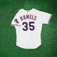 Cole Hamels Texas Rangers Authentic On-field Home White Cool Base Jersey