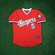 Corey Seager 1984 Texas Rangers Cooperstown Men's Alt Red Throwback Jersey