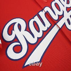 Corey Seager 1984 Texas Rangers Cooperstown Men's Alt Red Throwback Jersey