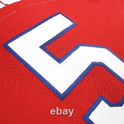 Corey Seager 1984 Texas Rangers Cooperstown Men's Alt Red Throwback Jersey