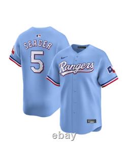 Corey Seager Nike Texas Rangers Mens Light Blue Alt Limited Baseball Jersey, Sale