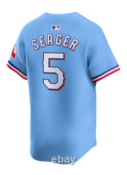 Corey Seager Nike Texas Rangers Mens Light Blue Alt Limited Baseball Jersey, Sale