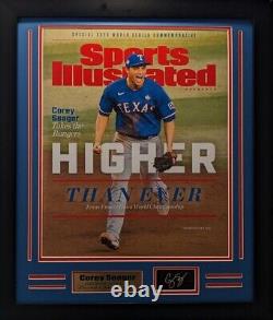 Corey Seager Texas Rangers Champions Sports Illustrated Cover Photo -select size