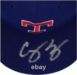Corey Seager Texas Rangers Signed Blue New Era Baseball Cap