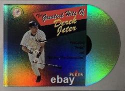 Derek Jeter 2001 Fleer Ultra Greatest Hits of PLATINUM MEDALLION? #d 9/10