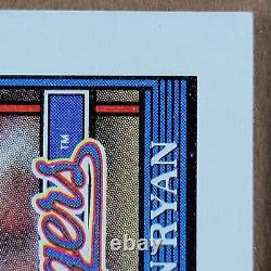 (Error 1) Nolan Ryan 1991 Topps 40 Years Of Baseball Card #1 1 Owner MINT