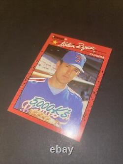 Error Card No Dot After Inc Rare! 1989 Donruss Nolan Ryan Texas Rangers #659