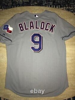 Hank Blalock Texas Rangers Authentic On-Field Majestic Jersey 48 XL