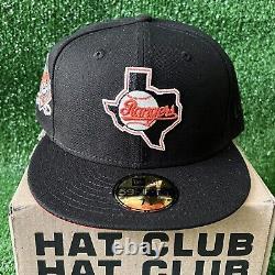 Hat Club Exclusive Glow My God Texas Rangers Arlington Stadium Patch Hat 7 5/8