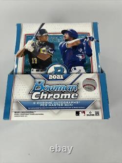 IN STOCK 2021 Bowman Chrome Baseball Factory Sealed Hobby Box 12 Packs 2 AUTOS