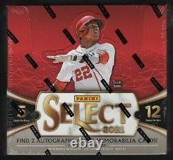IN STOCK 2021 Panini Select Baseball Factory Sealed Hobby Box 12 Packs 4 Hits