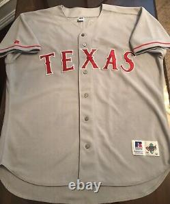 Ivan Pudge Rodriguez 1994 Texas Rangers Authentic Russell On-Field Jersey 52/2XL