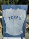 Ivan Rodriguez Rookie Year Game Worn & Signed Rangers Jersey Provenance