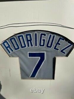 Ivan Rodriguez Rookie Year Game Worn & Signed Rangers Jersey Provenance