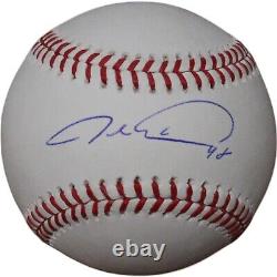 Jacob DeGrom Autographed/Signed Texas Rangers OML Baseball FAN 46785