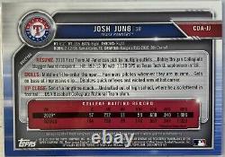 Josh Jung 2019 Bowman Chrome Draft AUTO Autograph Texas Rangers Top Prospect