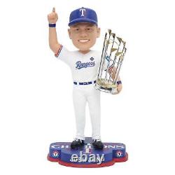 Josh Jung Texas Rangers 2023 World Series Champions Bobblehead MLB Baseball