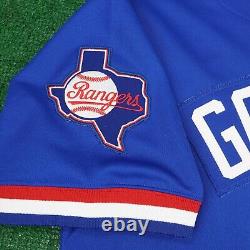 Juan Gonzalez 1984 Texas Rangers Cooperstown Men's Alt Blue Throwback Jersey