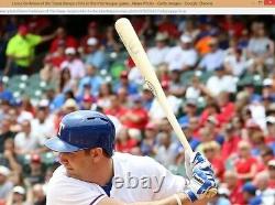 Lance Berkman Photo Matched Game Used Bat Texas Rangers Cardinals Astros