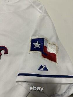 Majestic Authentic Rafael Palmeiro Autographed Texas Rangers Jersey sz 48 XL