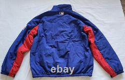 Majestic Texas Rangers EUC Baseball MLB Jacket Sz L