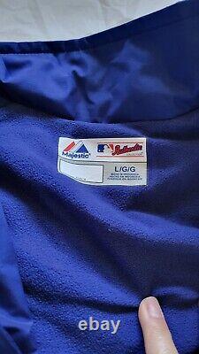 Majestic Texas Rangers EUC Baseball MLB Jacket Sz L