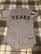 Majestic Texas Rangers Yu Darvish Road Gray Jersey Size 44