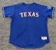 Majestic Authentic Texas Rangers Alex Rodriguez Mlb Baseball Jersey Size 56 Blue