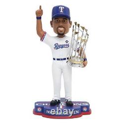 Marcus Semien Texas Rangers 2023 World Series Champions Bobblehead MLB Baseball