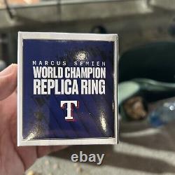 Marcus Semien World Series Championship Ring- Replica