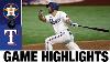 Mathis Taveras Hit Back To Back Hrs To Lift Rangers Astros Rangers Game Highlights 9 26 20