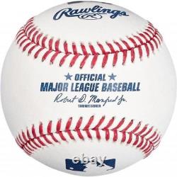 Max Scherzer Texas Rangers Autographed Baseball Autographed Baseballs