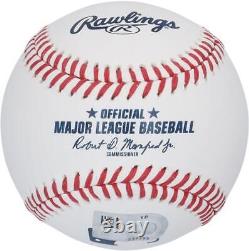 Max Scherzer Texas Rangers Signed Baseball with Mad Max Inscription