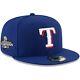 Mens Newera Royal Texas Rangers 2023 World Series Champ 59fifty Fitted Hat 7 1/4